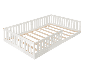 Bodenbett sovnat 120 x 200 cm weiß