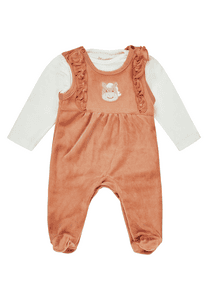 Strampler-Set Sunny lichtbraun