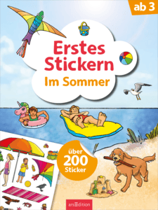 Erstes Stickern – Im Sommer