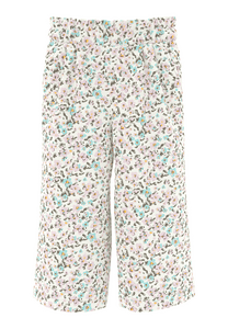 Pantaloni larghi Nmfvelma Bright White