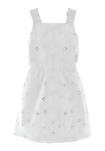 Sukienka Nmfvioleta Bright White