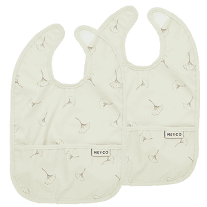 Babero bebé Ginkgo - pack de 2 - Suave Sand