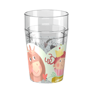 Glitzerbecher Prinzessin & Pferd, Motiv 2