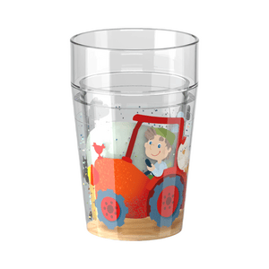 Glitzerbecher Bauernhof