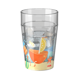 Glitzerbecher Pinguin