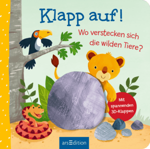 Klapp auf! Wo verstecken sich die wilden Tiere?