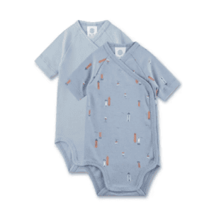 Body Doppelpack kurzarm blau