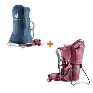Kindertrage Kid Comfort Maron inkl. Regenverdeck