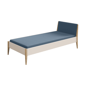 Traumliege STIENE Cashmere/Tintenblau 90x200