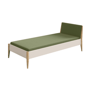Traumliege STIENE Cashmere/Nordic Green 90x200