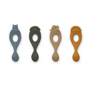 Liva silicone spoon 4er Pack