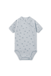 Lyhythihainen bodysuit sininen