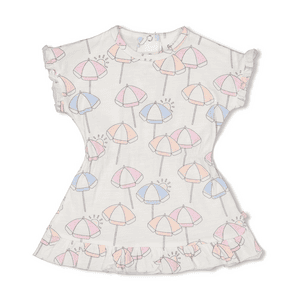 Kleid AOP Sunshine Natur