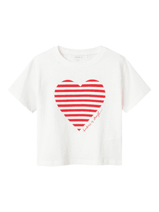 T-Shirt Nmffesko Bright White