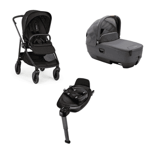 Kinderwagen Swiv next  Caviar inklusive CARI next Granite & BASE next