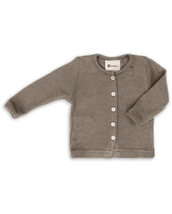 Strickjacke walnuss