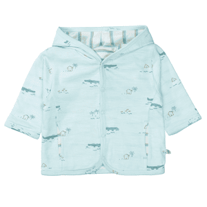 Wendejacke bright mint gemustert