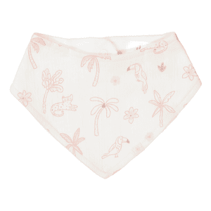 Tuch cotton cream gemustert