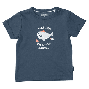 T-shirt donkerblauw