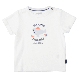 T-shirt gebroken wit