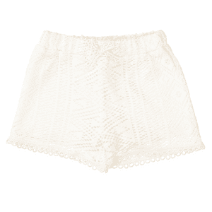 Shorts cotton cream