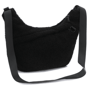 Bolso cambiador Daybag peluche negro