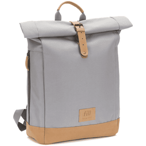 Puslerygsæk Rolltop Berlin stone grå