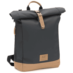 Puslerygsæk Rolltop Berlin grå