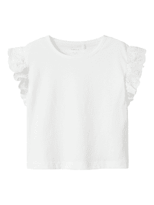 T-Shirt Nmfhrejaine Lucent White