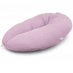-Germany Stillkissen Waffelmuster mauve + Bezug