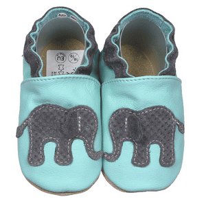 Kravlesko elefant lyseblå
