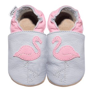 Scarpe da gattonamento per fenicotteri