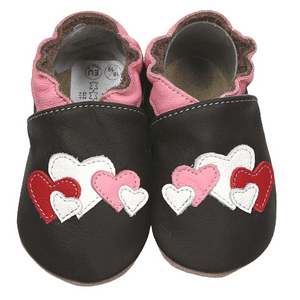 Cuori di scarpe da gattonare