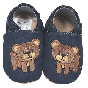 Barnskor RecyStep Bear mörkblå