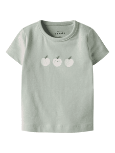 T-Shirt Nbfvubie Aqua Gray Apple