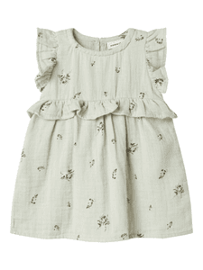 Kleid Nbfhikka Aqua Gray