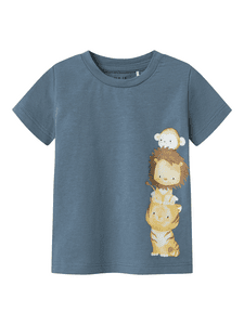 T-Shirt Nbmharrison Blue Melange