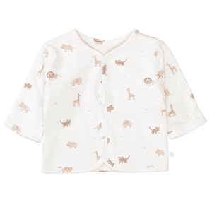 Wendejacke milk gemustert