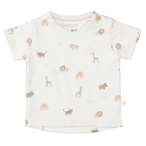 T-Shirt milk gemustert