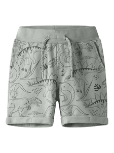 Sweatshorts Nmmvermo Aqua Gray
