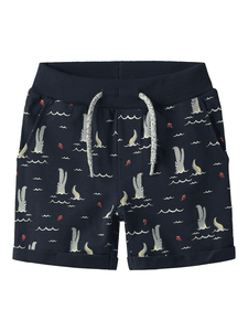 Sweatshorts Nmmvermo Navy Blazer