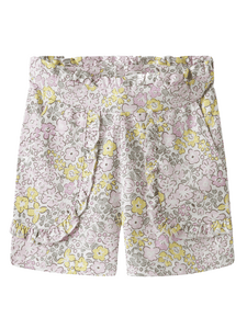Shorts Nmfhaile Bright White Lemon Meringue