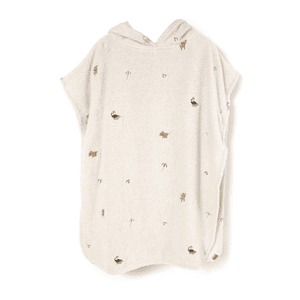 Poncho de baño  con bordado GOTS - Dino Beach