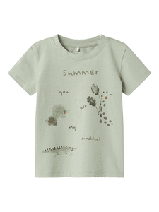 T-Shirt Nbmjelly Aqua Gray