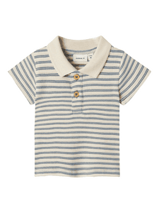 Poloshirt Nbmjerimiah Blue Mirage