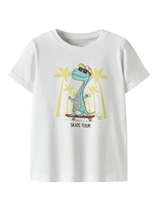 T-Shirt Nmmvux Bright White Tour