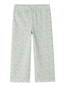 Wide Hose Nmfjudy Aqua Gray