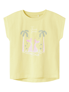 T-Shirt Nmfviolet Lemon Meringue
