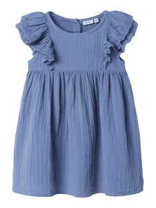 Kleid Nmfhakki Bleached Denim