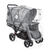 Habillage pluie pour poussette double inline RainCover Duo
